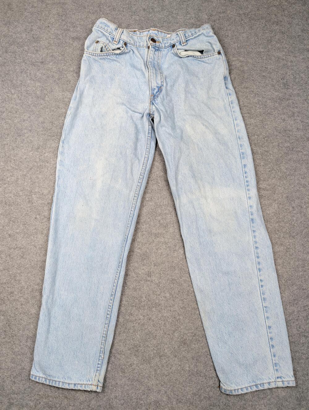 Vintage Levis 559 Jeans Student Mens 30x30 Light Wash Relaxed Straight Denim